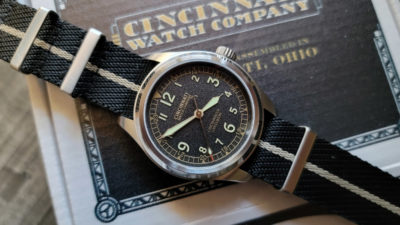 A History-Lover’s Dream: Cincinnati Watch Co. ‘Cincinnatus Centurion’ Field Watch Review