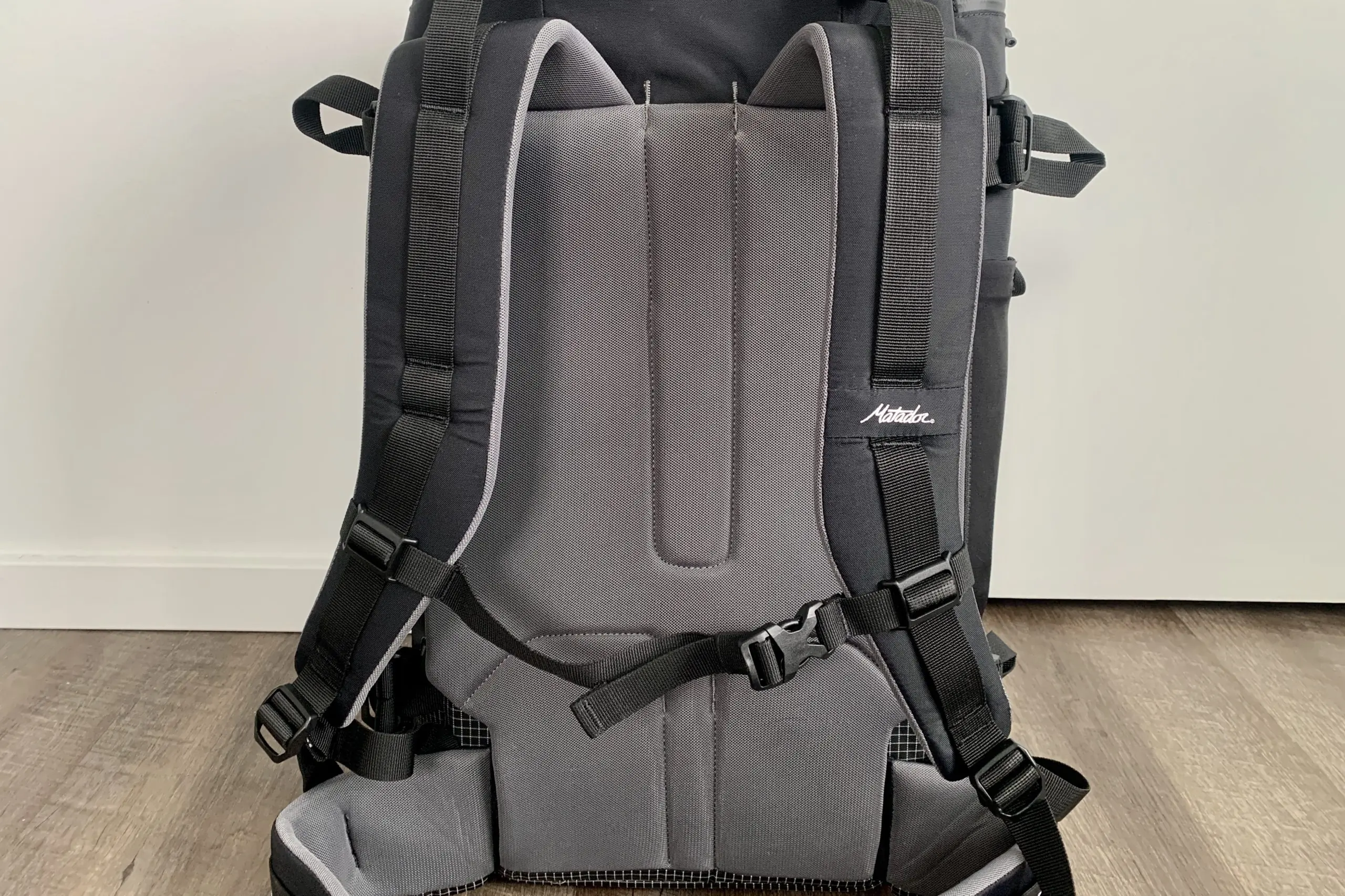 Matador Globerider 45L Backpack
 back on floor inside