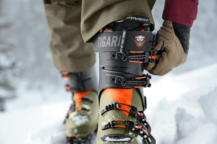 Dynafit Tigard ski boot form the front