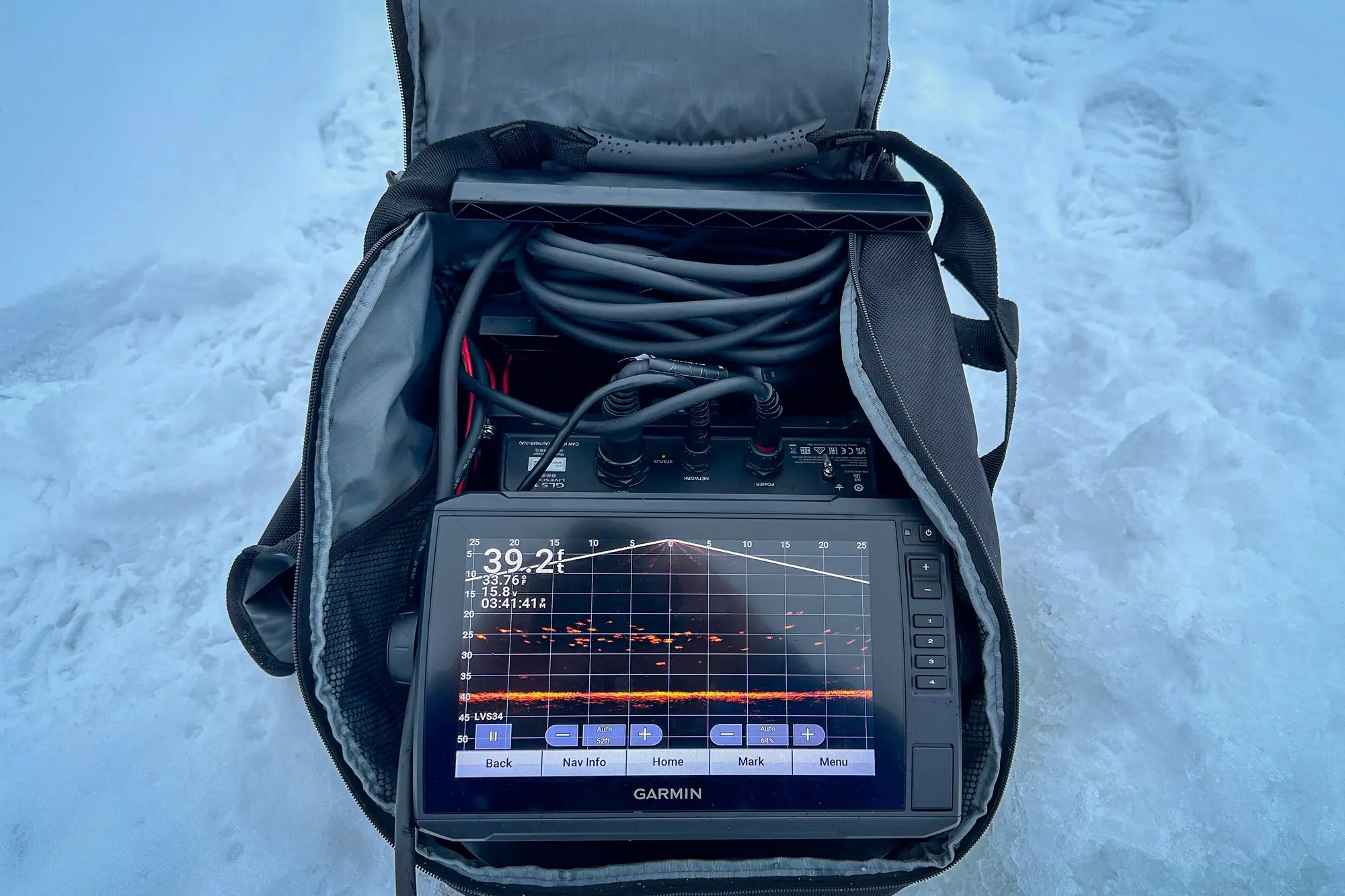Garming LiveScope Panoptix overhead