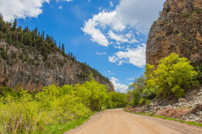 Rifle Mountain Park in Colorado