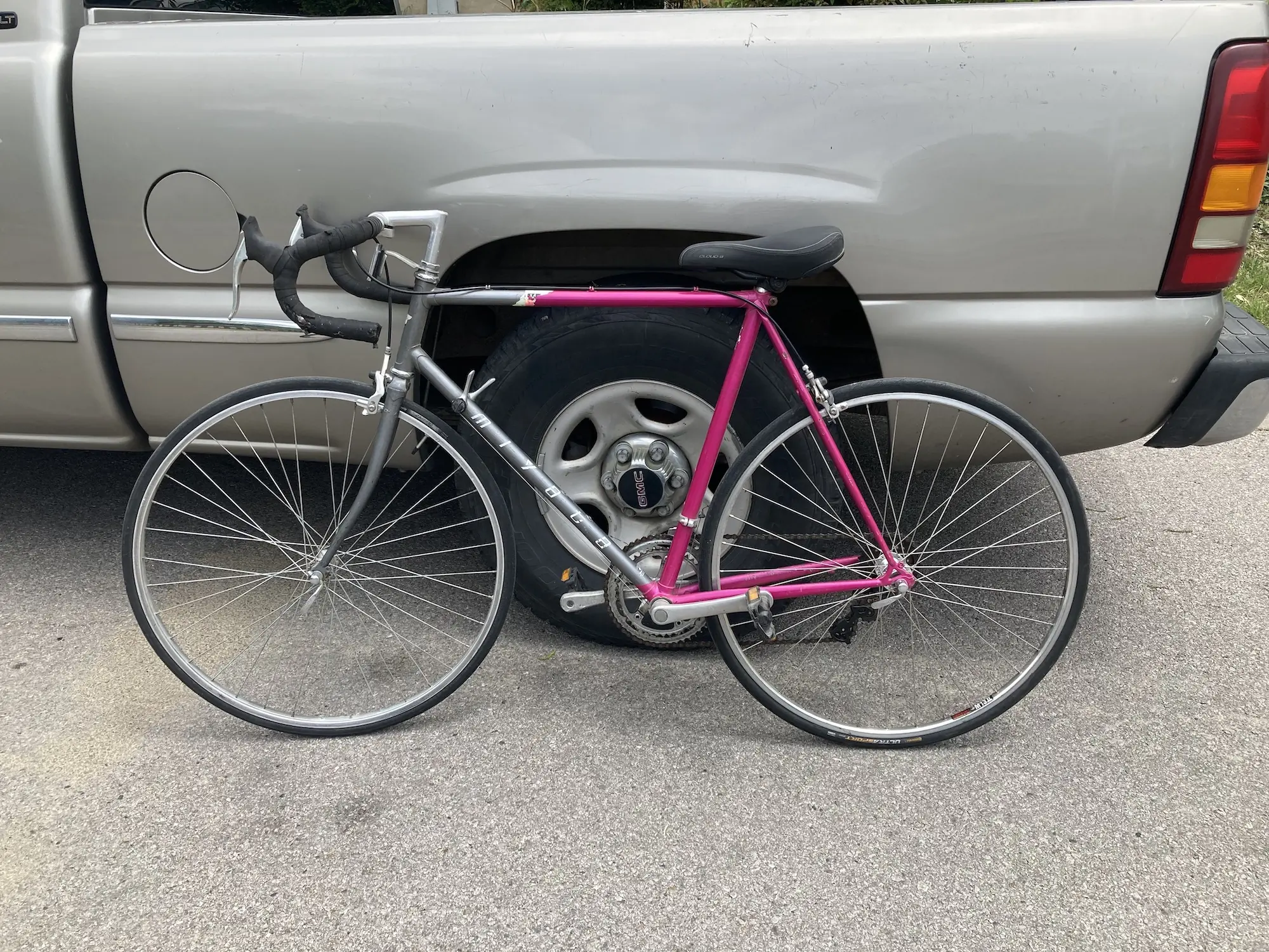 the author's used miyata in its original state