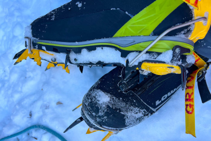 Lowa Alpine Ice GTX has a thin midsole
