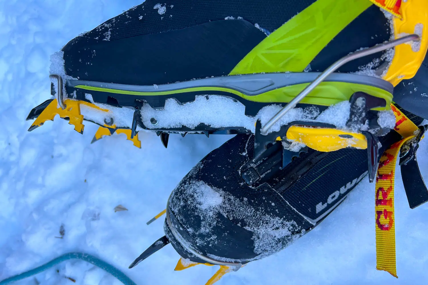 Lowa Alpine Ice GTX has a thin midsole