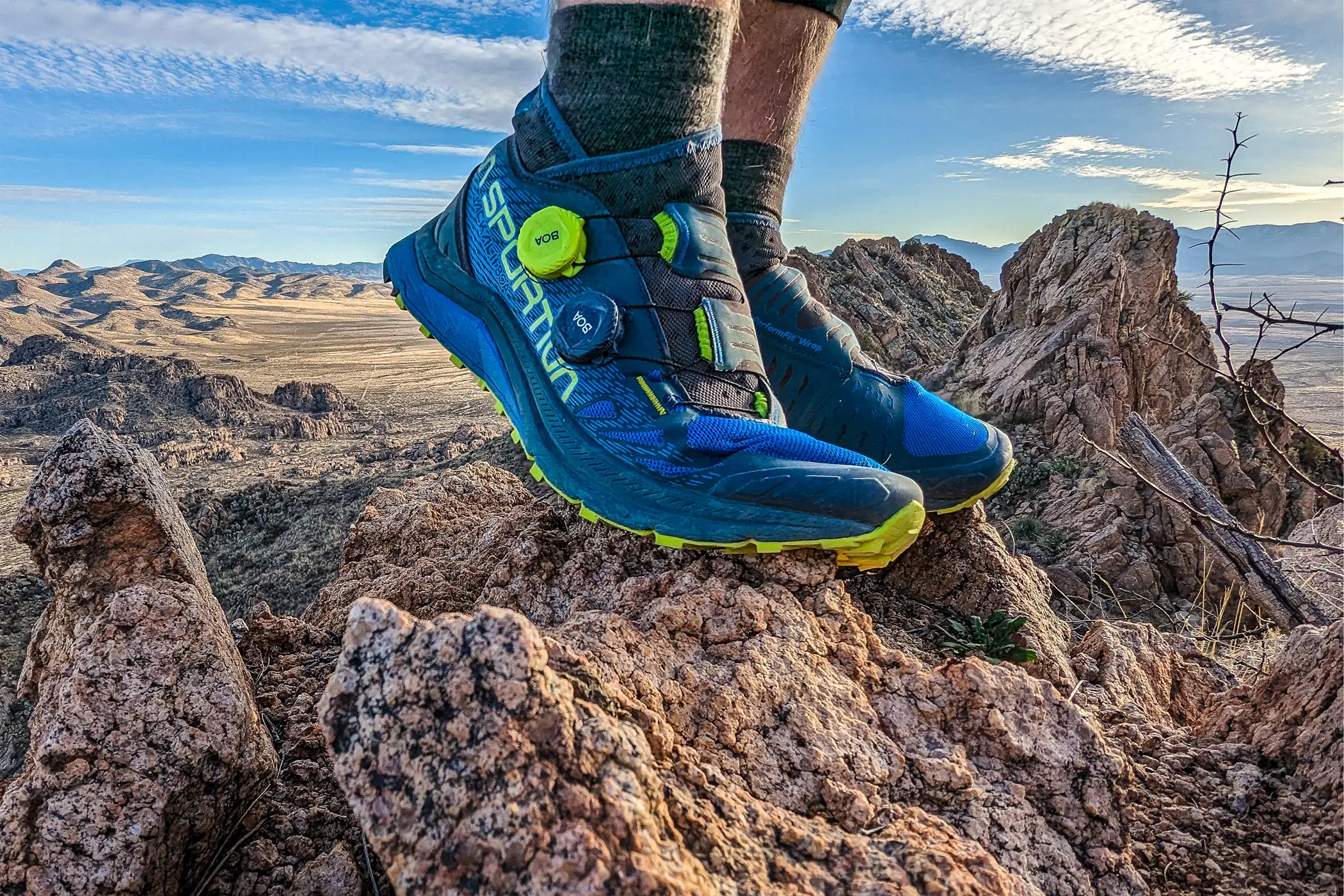 La Sportiva Jackal II BOA adjustable dual dials