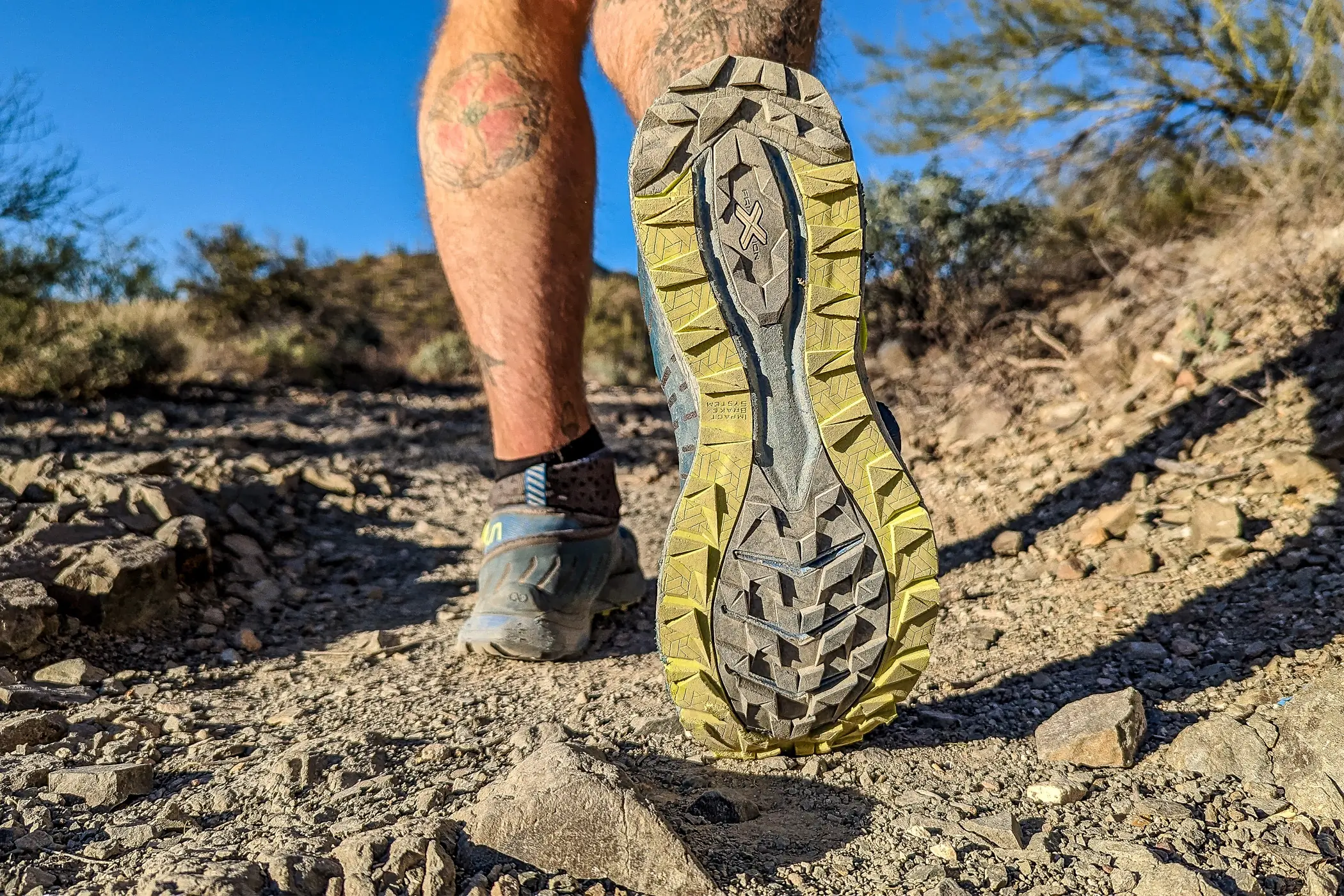 Multidirectional lugs and soles on the Jackal II BOA