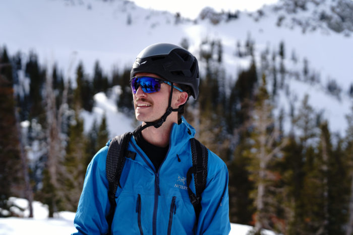 The Salewa Piuma 3.0 climbing and ski touring helmet