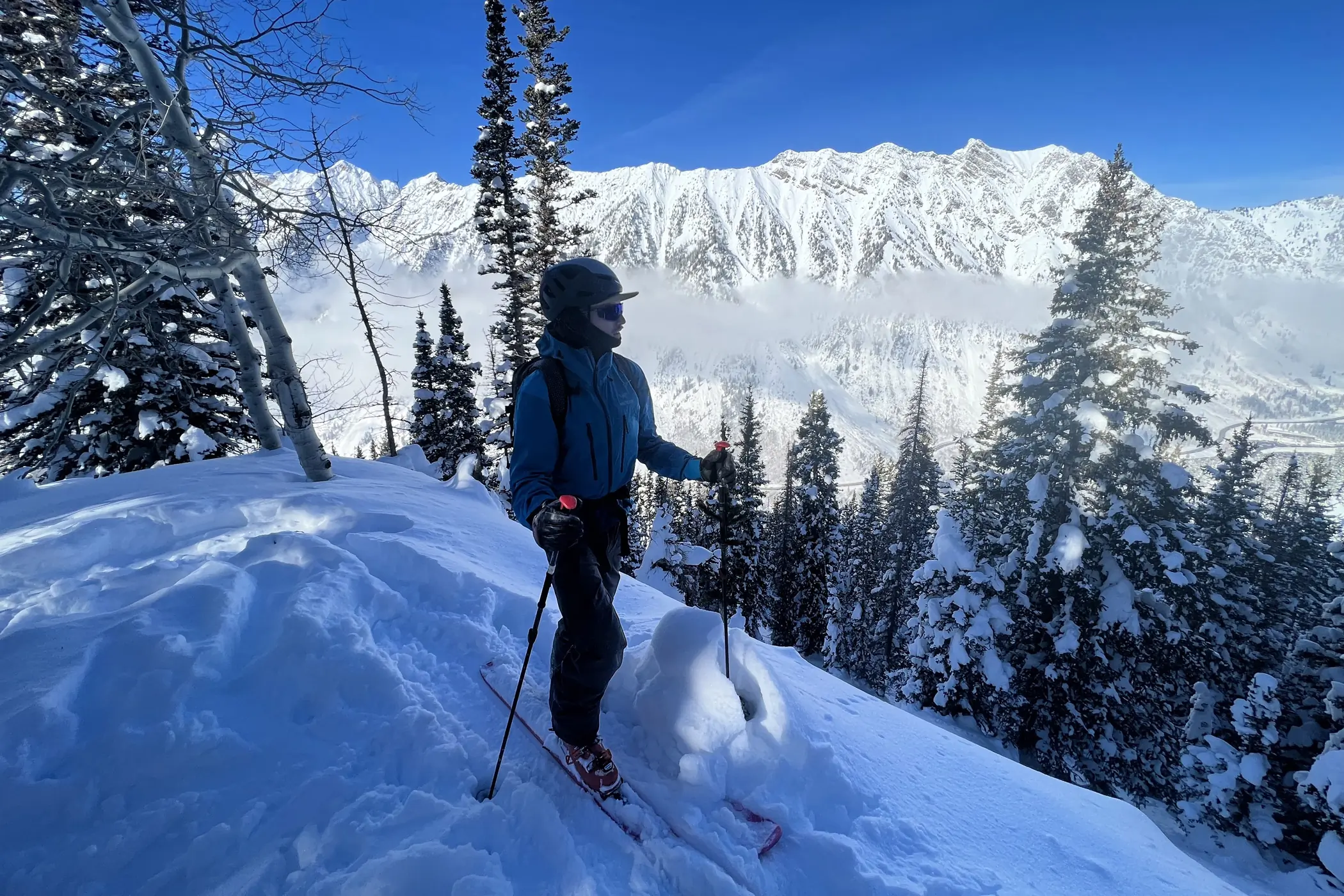 Ski touring