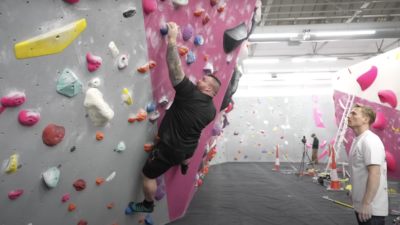 Can the World’s Strongest Man Rock Climb? Find Out
