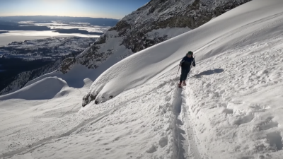 Michael C Wirth Snags Powder on the ‘Teton Trio’ — Before It All Melts