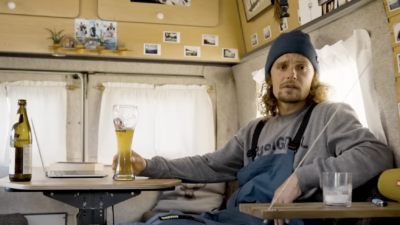 Up Close and Personal With a Wise-Cracking Ski Bum Van Lifer