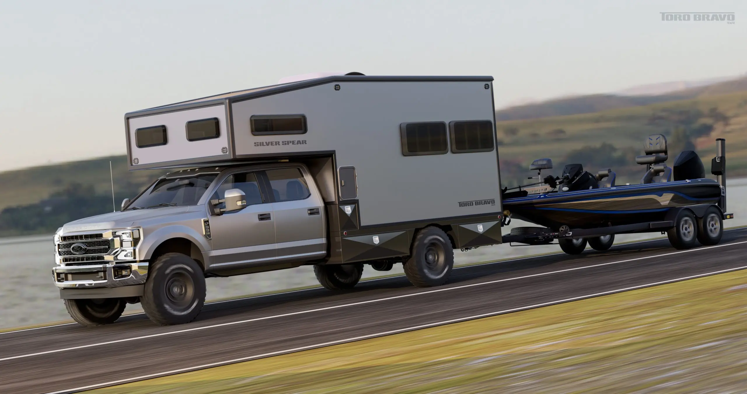 Toro Bravo 4x4 RV with trailer