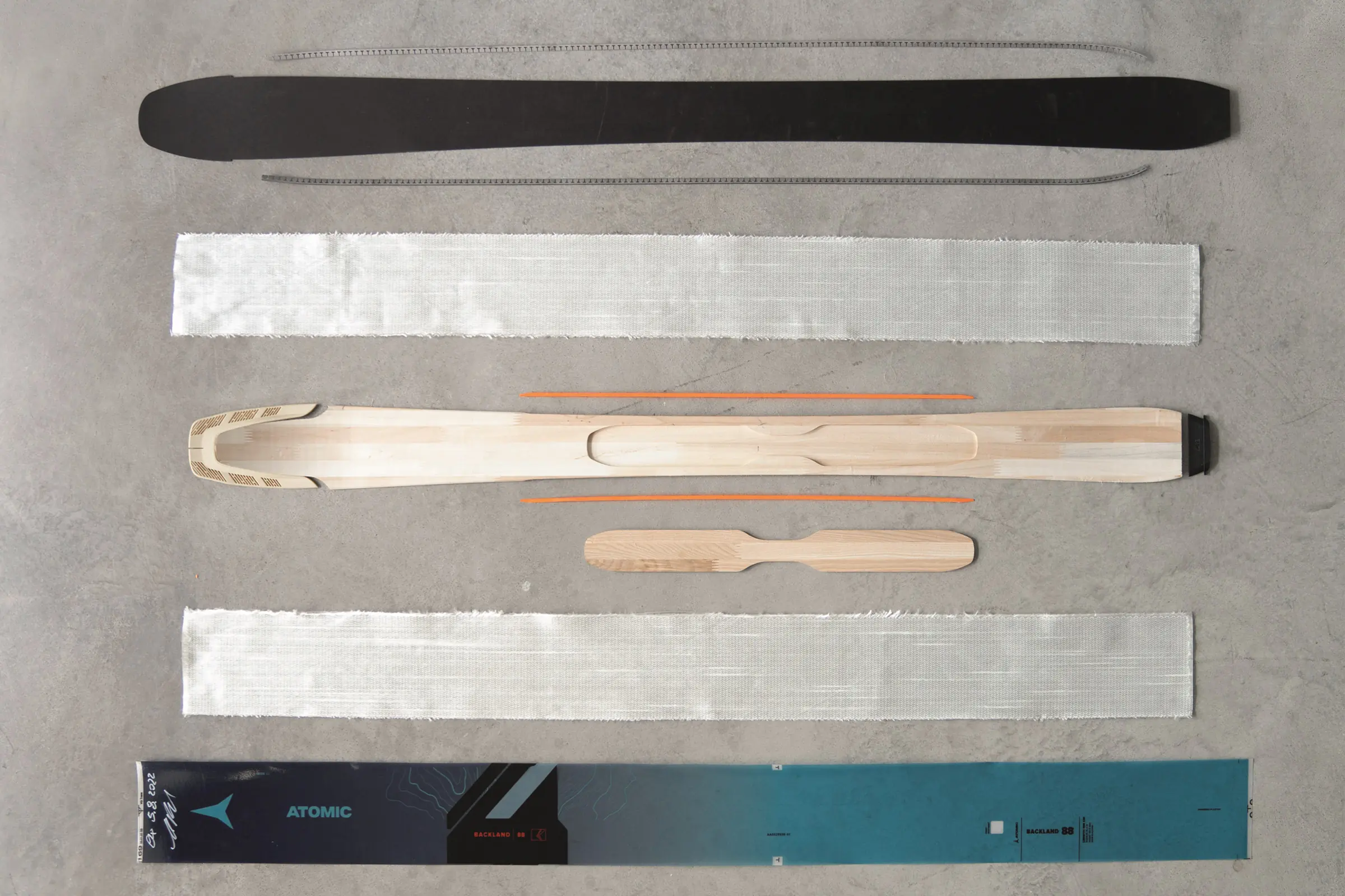 Atomic 2023 Environmental Statement ski components