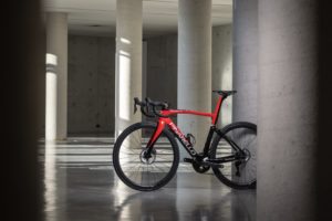 glam shot of a Pinarello F road bike