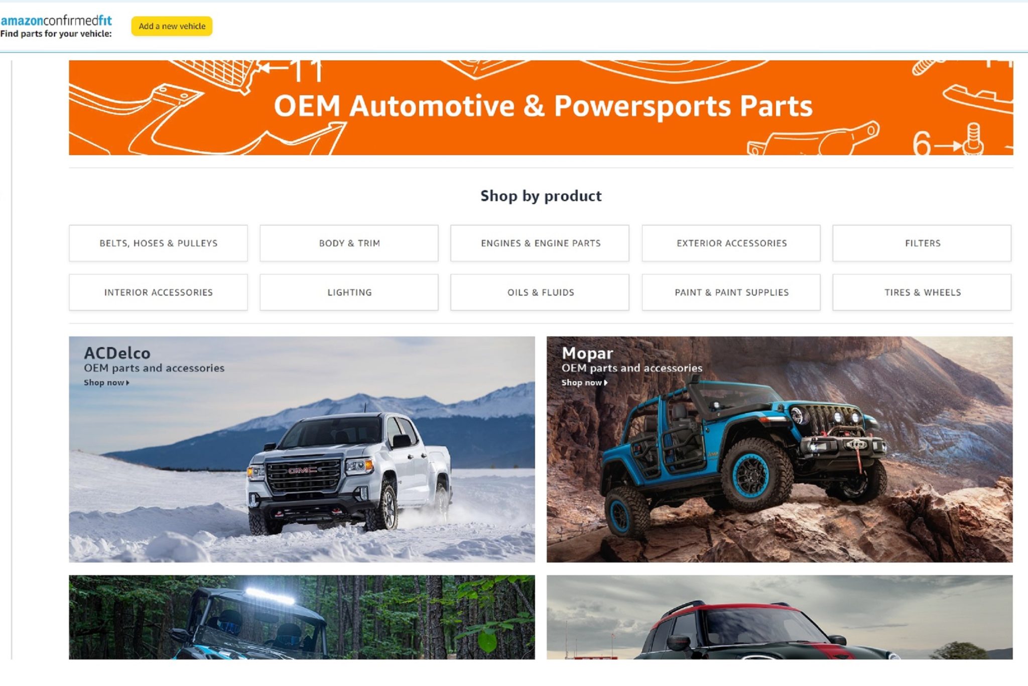 Auto Store. Amazon Skip the Dealership: Amazon Launches OEM Auto Parts Store | GearJunkie