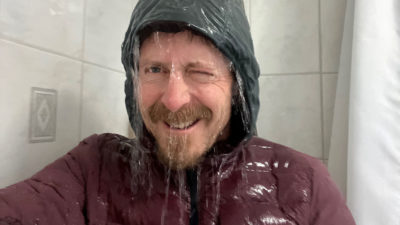 I Soaked This Puffy, Then Went Running at -3 Degrees