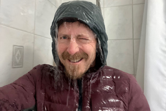 I Soaked This Puffy, Then Went Running at -3 Degrees