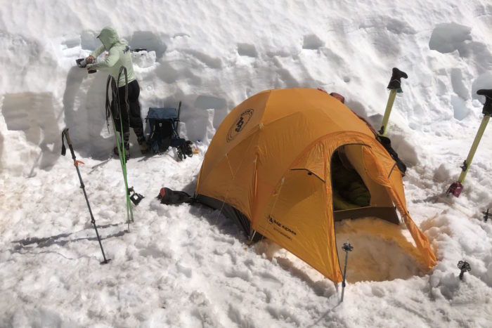 Battle Mountain 3 Big Agnes camp tent; (photo/Bergen Tjossem)