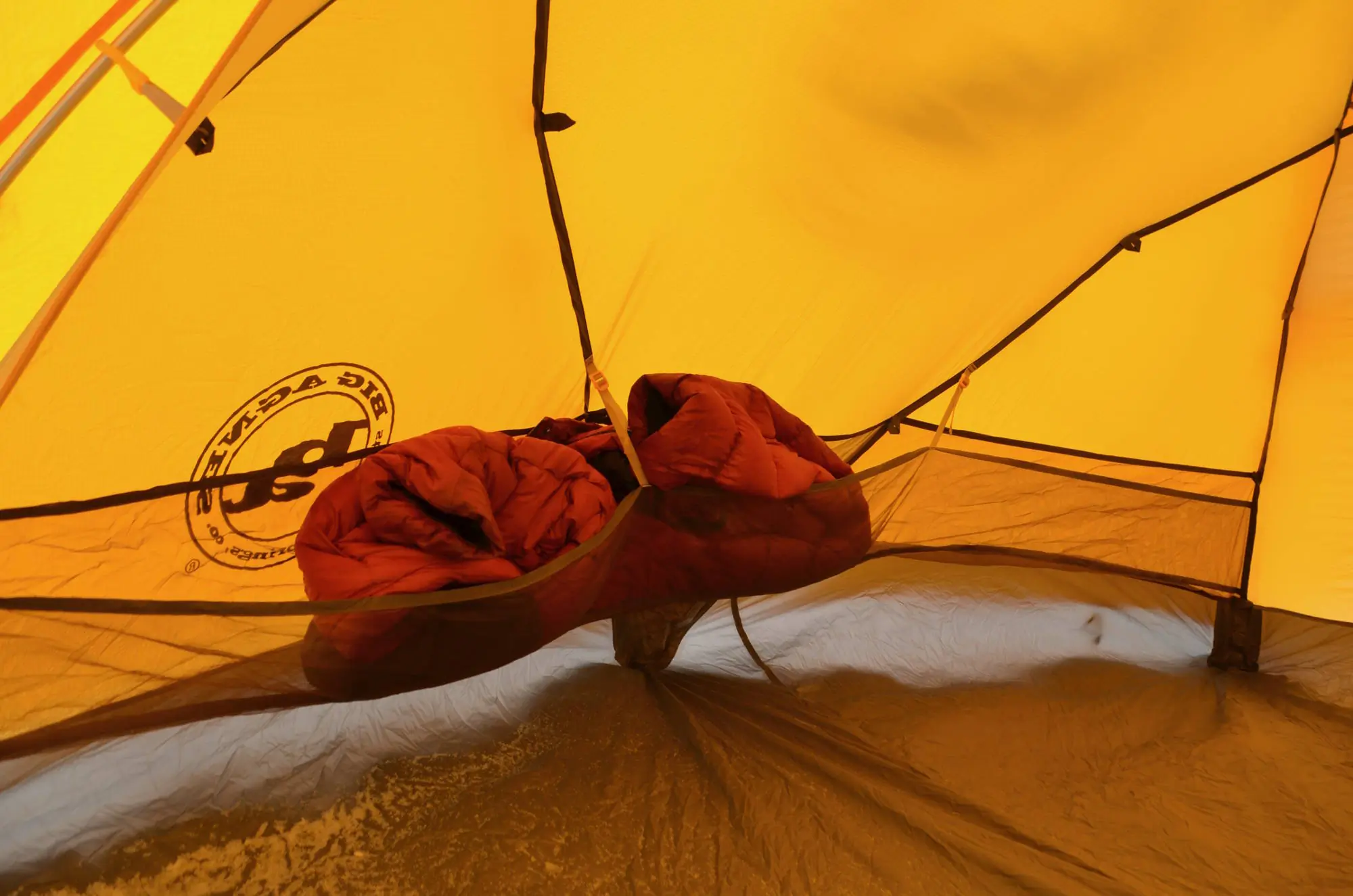 Battle Mountain 3 Big Agnes camp tent; (photo/Bergen Tjossem)