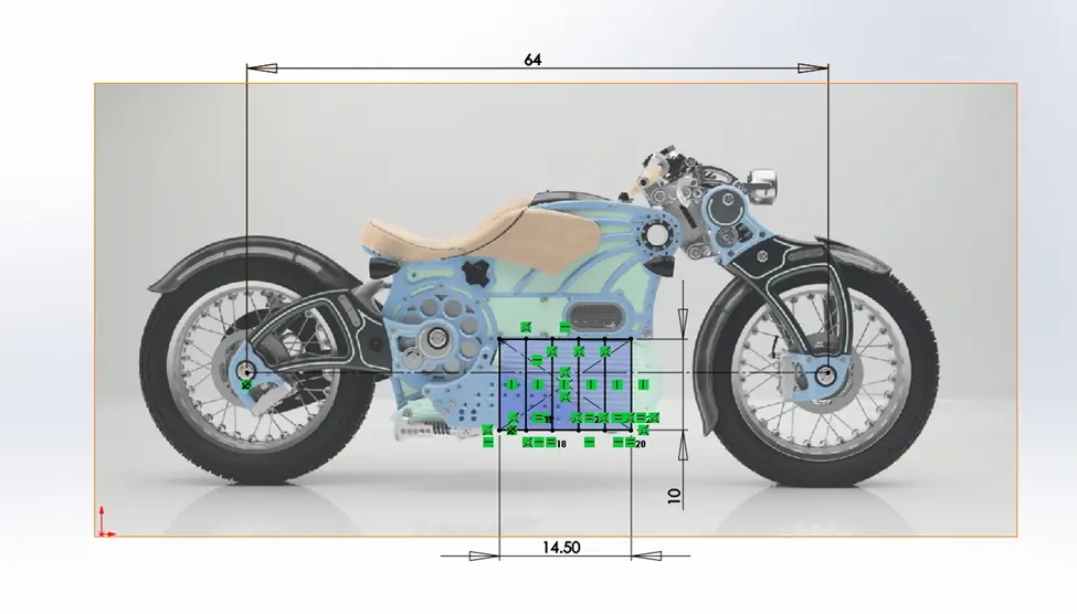 Hades scale drawing analysis. Curtiss Hades