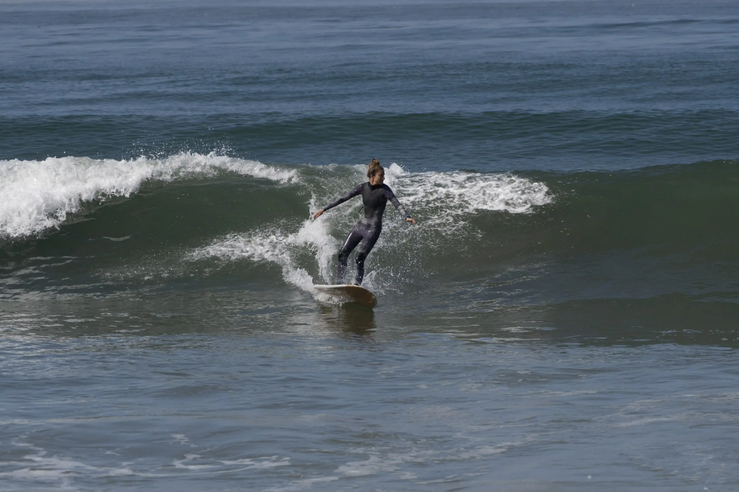 A surfer on the water