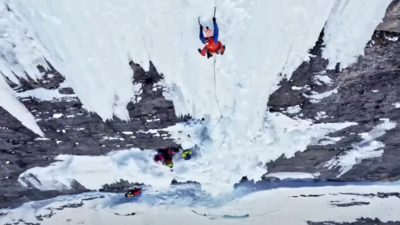 ‘Crack Baby’: Alpinist Retraces Steps of Legendary Swiss Ice Climb