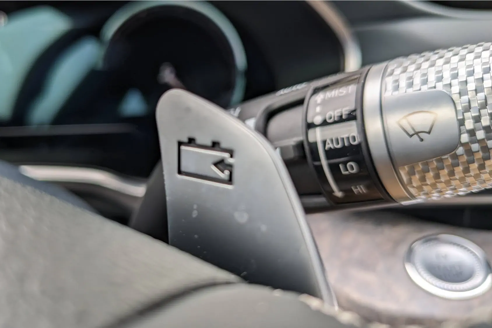 Genesis Electrified G80 Brake to Battery Regenerative Selector Pedal