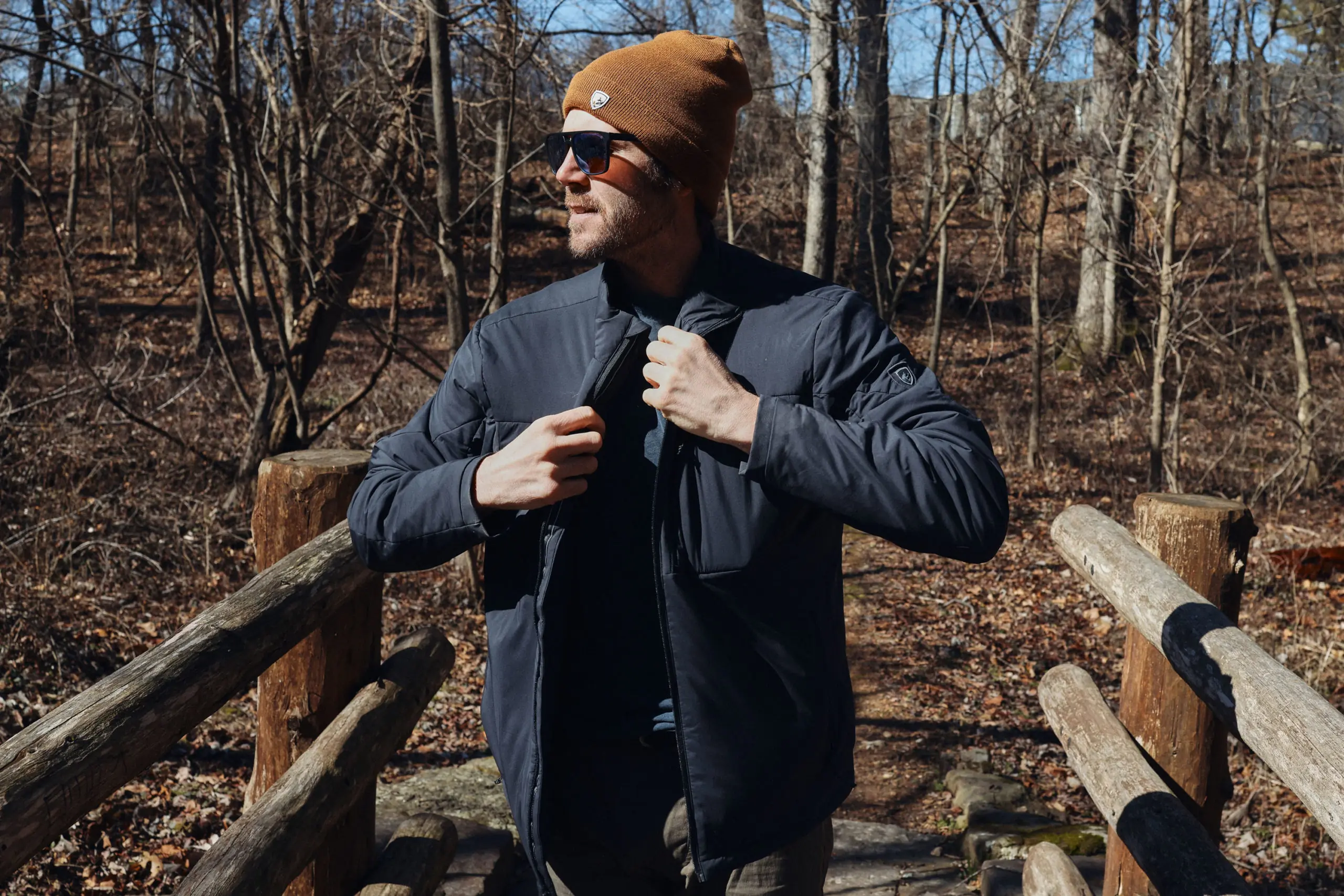 kuhl aktivator jacket worn front