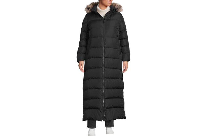 Lands’ End Women’s Down Maxi Winter Coat