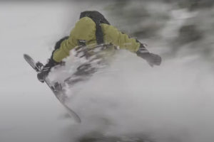 Austin Sweetin snowboarding