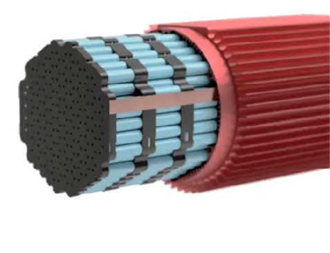 Curtiss Hades battery exploded view. Curtiss Hades