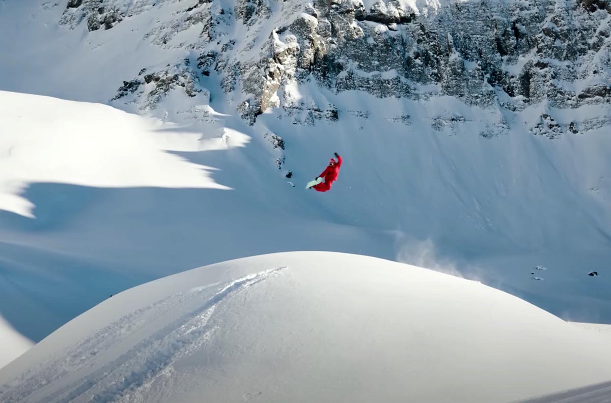 reflect snowboarding