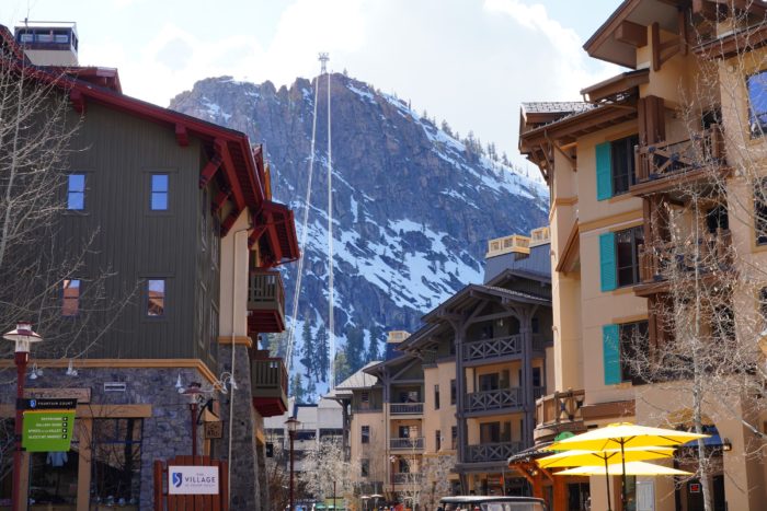 the ski village at palisades tahoe, california