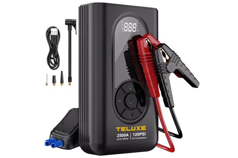 Teluxe TE01 Portable Jumpstarter/Tire Inflator