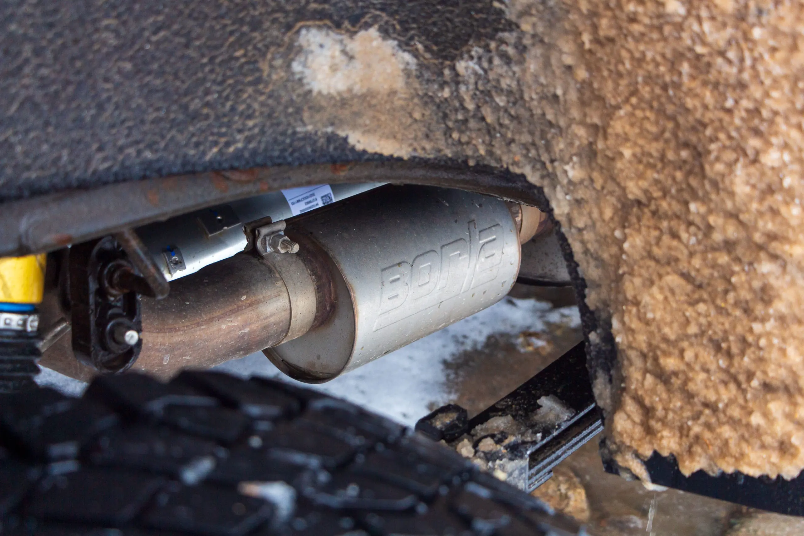 2023 Chevrolet Silverado 1500 ZR2 Borla muffler