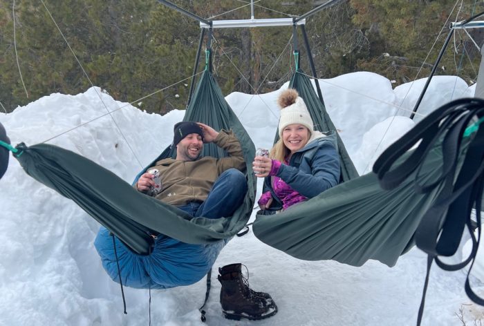 GearJunkie Emerging Gear - Hive Portable Hammock Stand