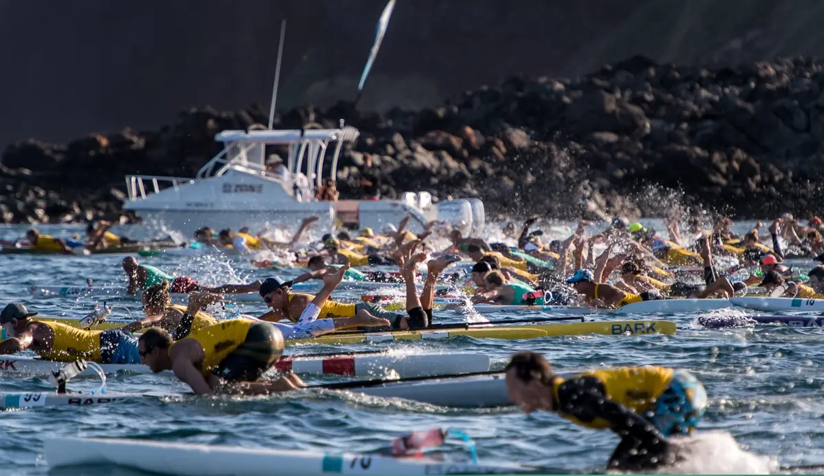 Iconic Paddling Race Returns to Hawaii’s ‘Channel of Bones’