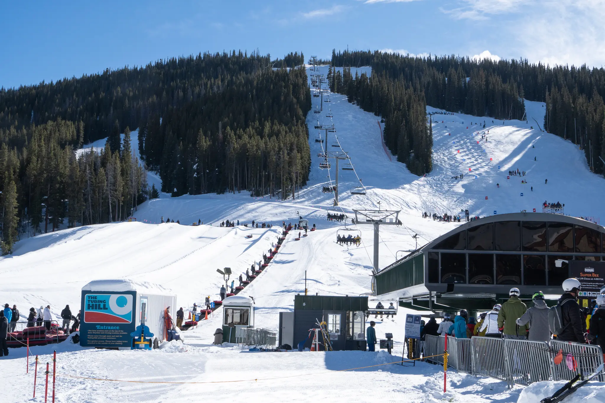 copper mountain's east village area