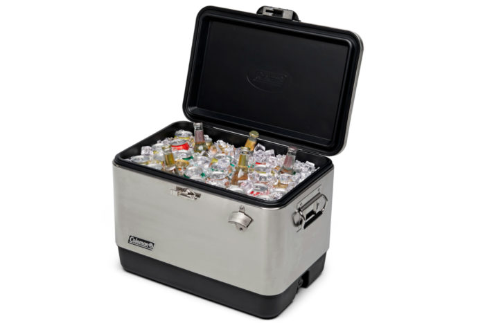Reunion 54-Quart Steel Belted Stainless Steel Cooler product photo