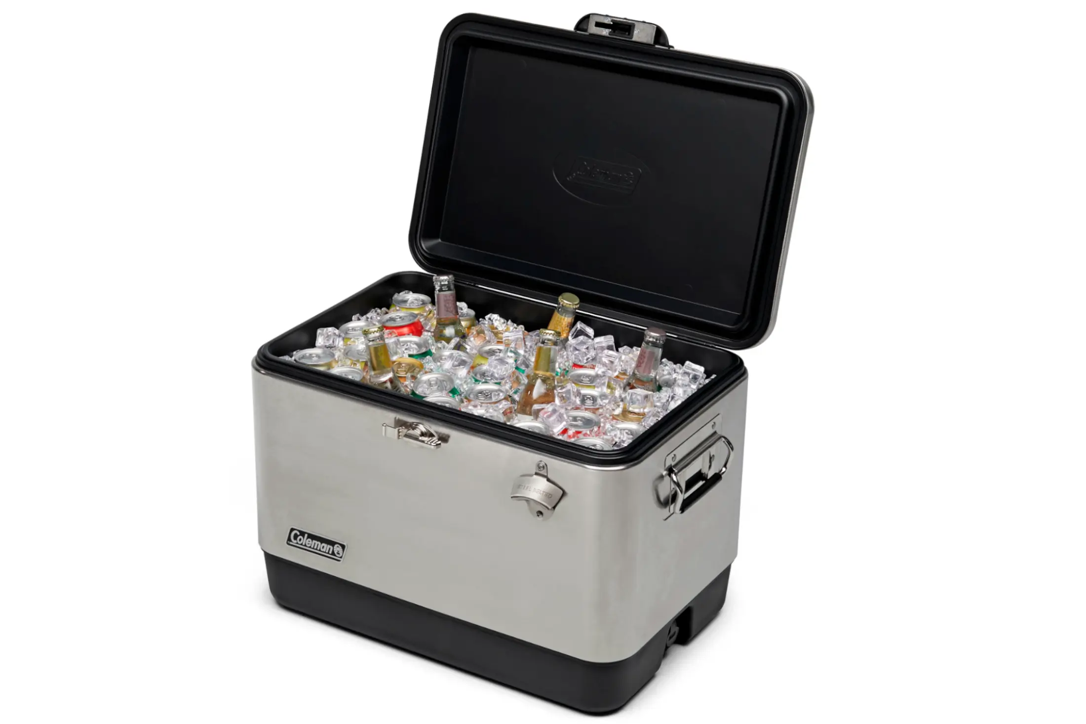Reunion 54-Quart Steel Belted Stainless Steel Cooler product photo