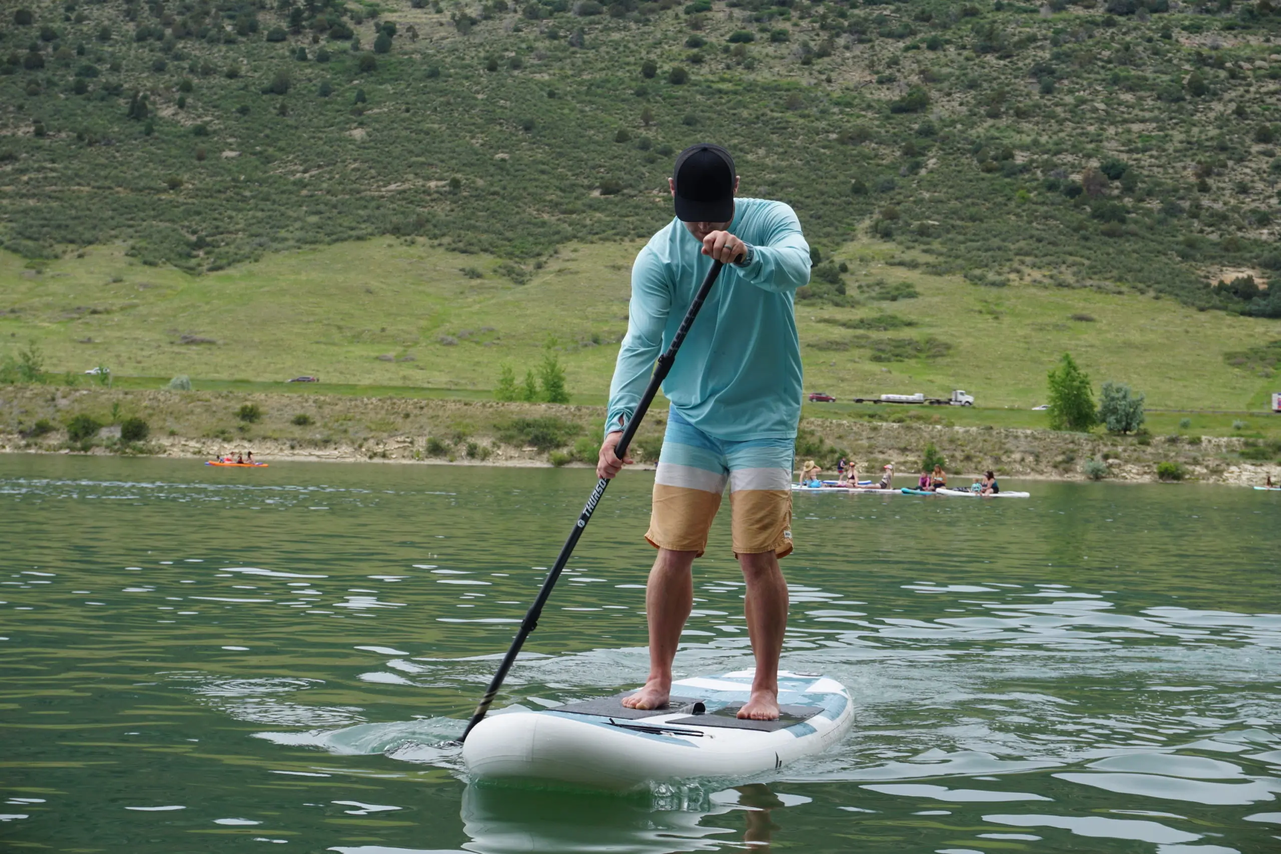 Testing the Kokopelli Chasm Lite on a couple laps at our local lake