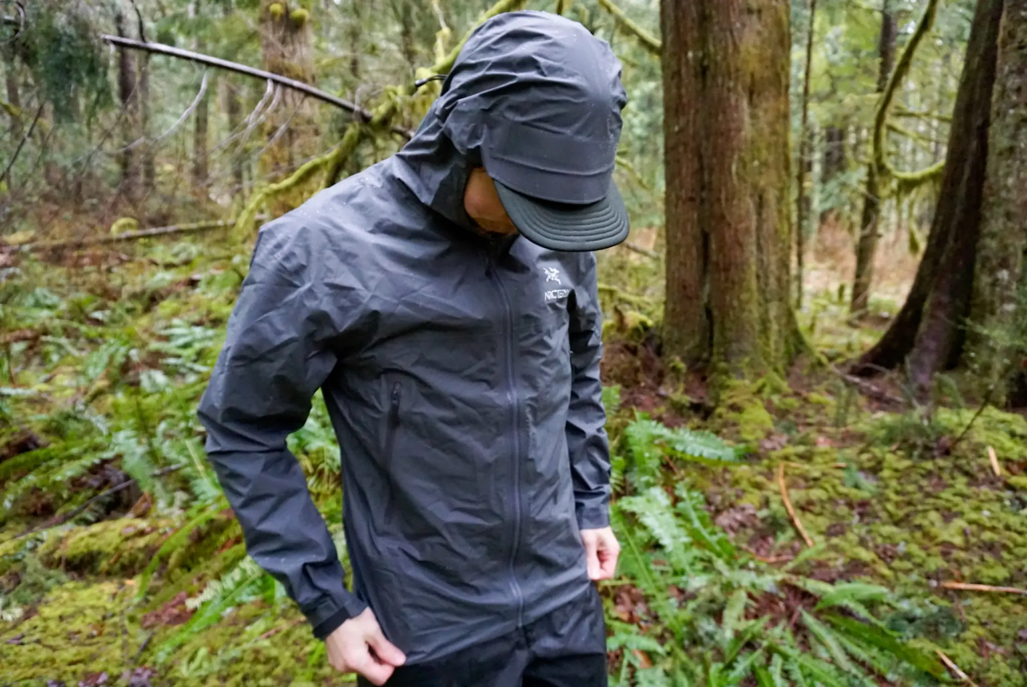 Mont Bell Versalite Rain Jacket Testing
