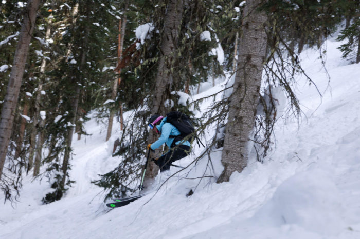 Folkrm Wyeast ski poles; (photo; Anneka Williams)