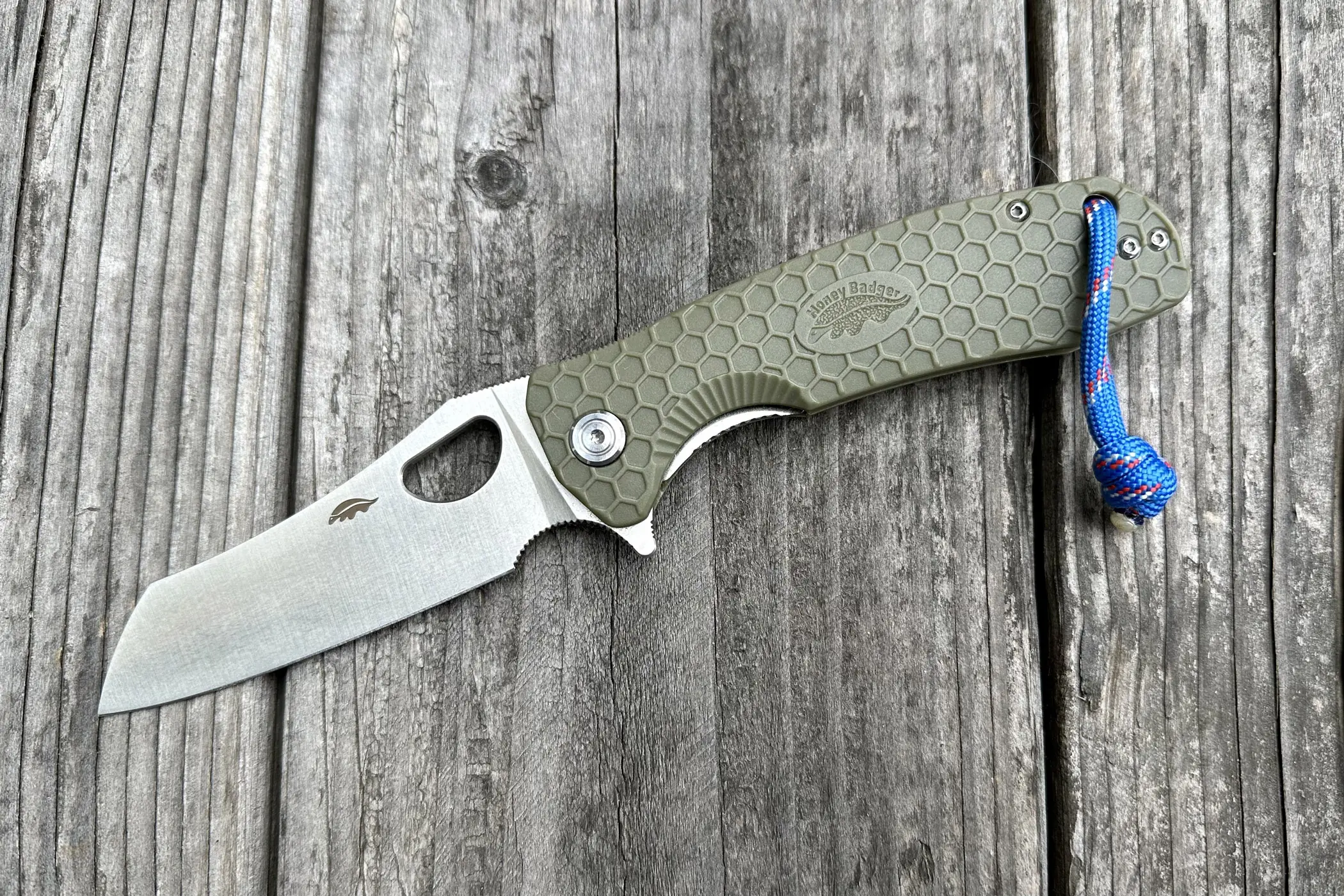 Honey Badger Wharncleaver in green