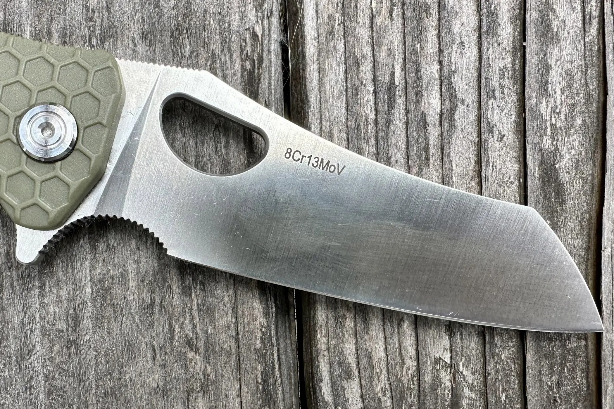 Honey Badger Wharncleaver knife