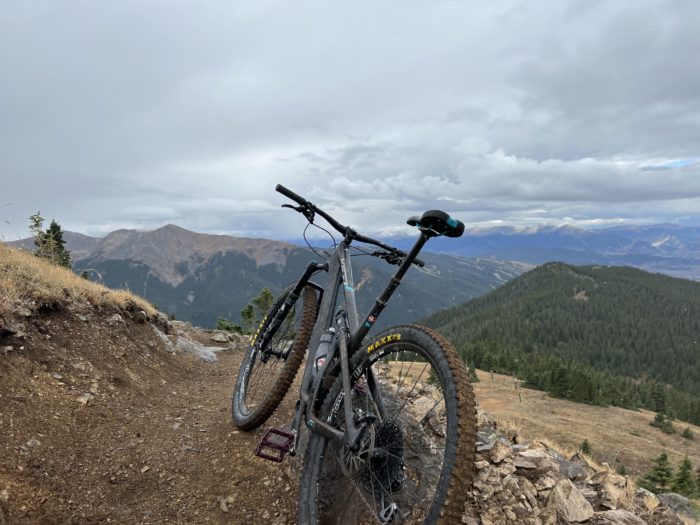 Beavers Loop Mountain Bike Trail at Arapahoe Basin; (photo/Will Brendza)