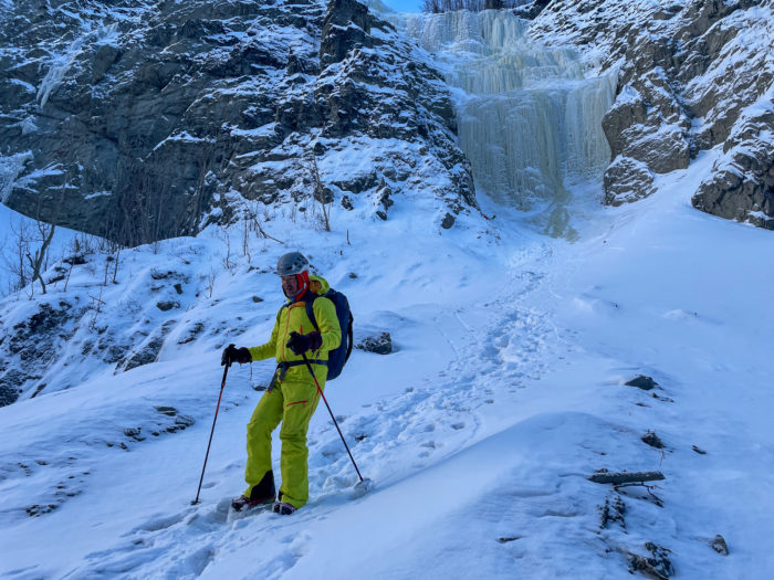 Made Custom Apparel Hardshell Jacket and Pant in Alaska