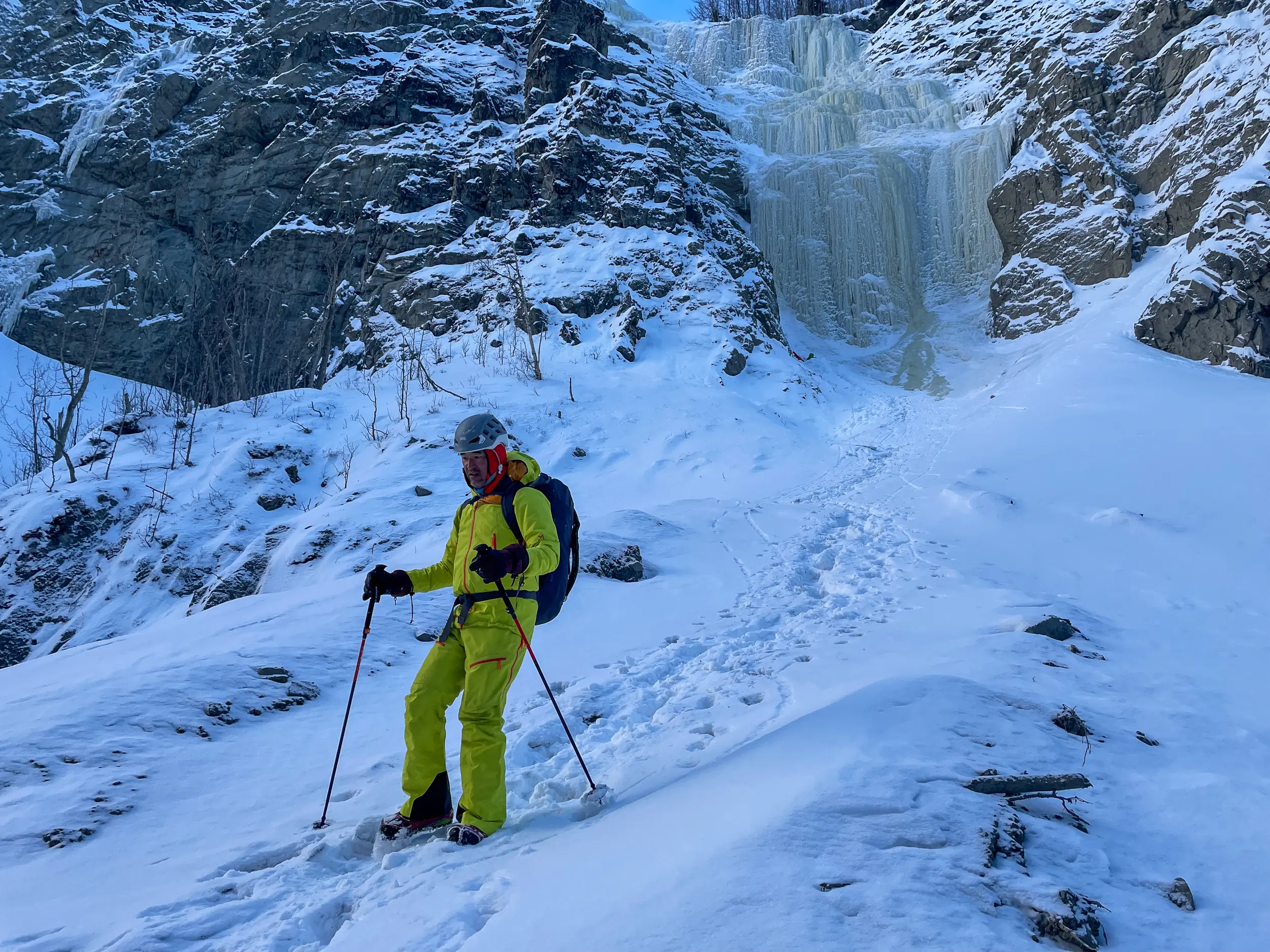 Made Custom Apparel Hardshell Jacket and Pant in Alaska