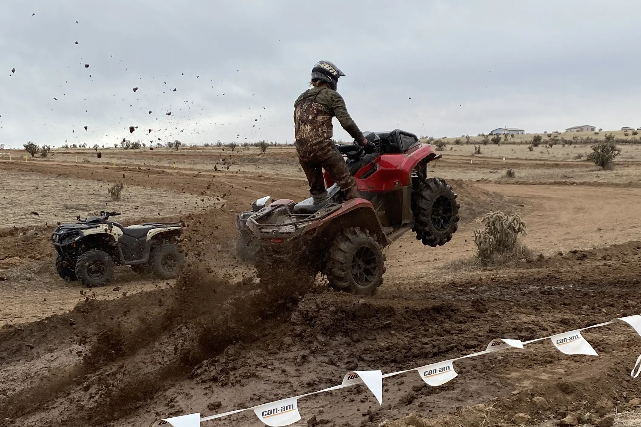 2023 Can-Am Outlander PRO HD5 mudding