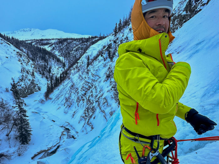 The Made Custom Apparel Hardshell Jacket in Alaska